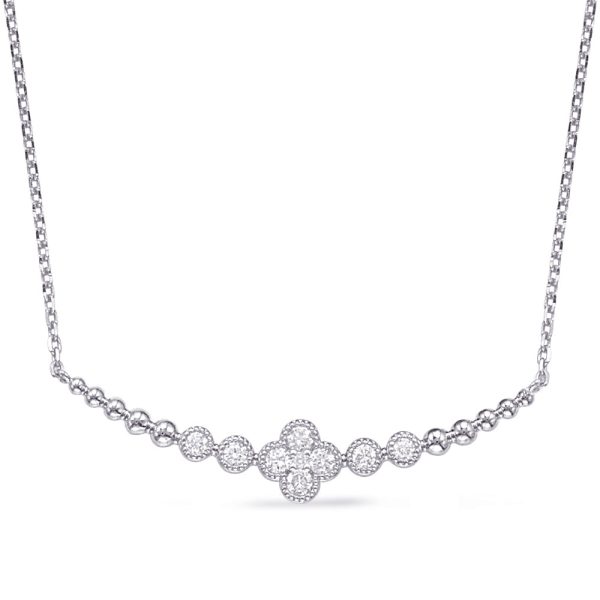 White  Gold Diamond Necklace