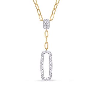 Yellow Gold Diamond Necklace