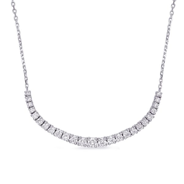 White Gold Diamond Necklace