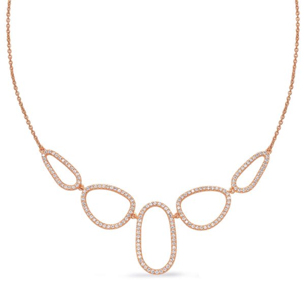 Rose Gold Diamond Necklace