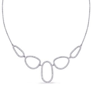 White Gold Diamond Necklace