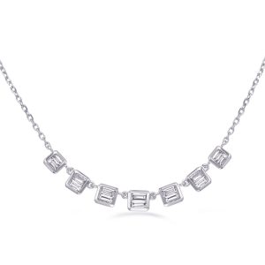 White Gold Diamond Necklace