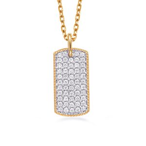 Yellow Gold Diamond Necklace