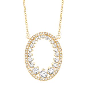 Yellow Gold Diamond Necklace