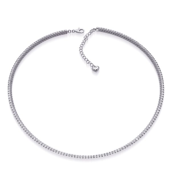 White Gold Diamond Necklace