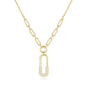 Yellow Gold Diamond Necklace