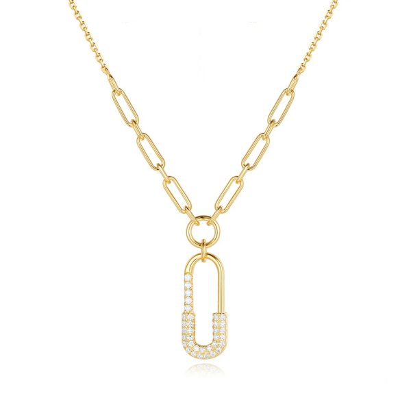 Yellow Gold Diamond Necklace