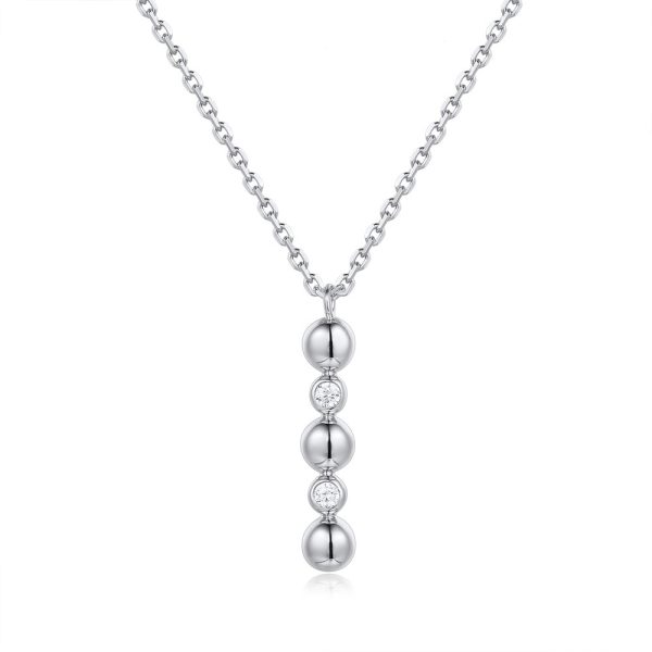 White Gold Diamond Necklace