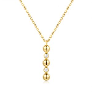 Yellow Gold Diamond Necklace