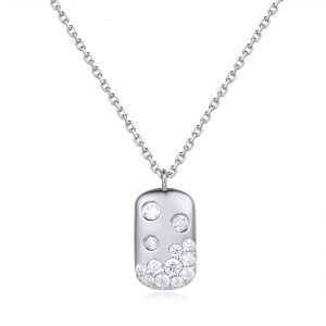 White Gold Diamond Necklace