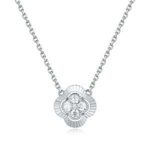 White Gold Diamond Necklace