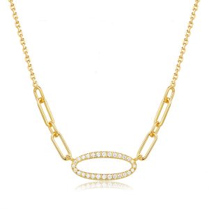 Yellow Gold Diamond Necklace