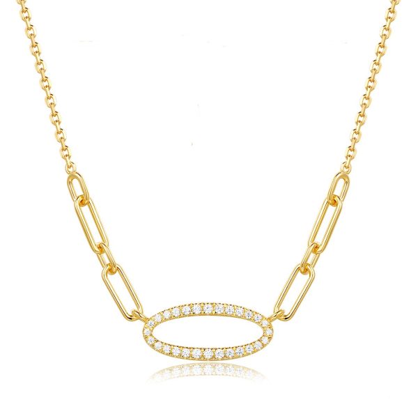 Yellow Gold Diamond Necklace