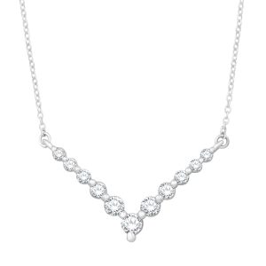 White Gold Diamond Necklace