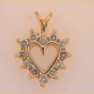 Diamond Heart Pendant