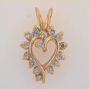 Diamond Heart Pendant