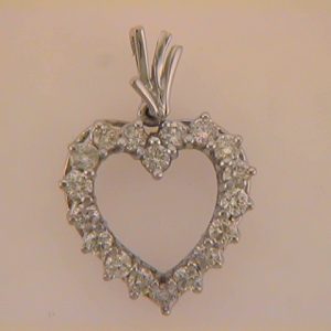 Diamond Heart Pendant