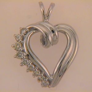 Diamond Heart Pendant