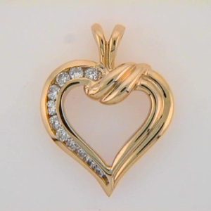 Diamond Heart Pendant