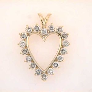 Diamond Heart Pendant