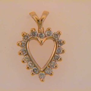 Diamond Heart Pendant