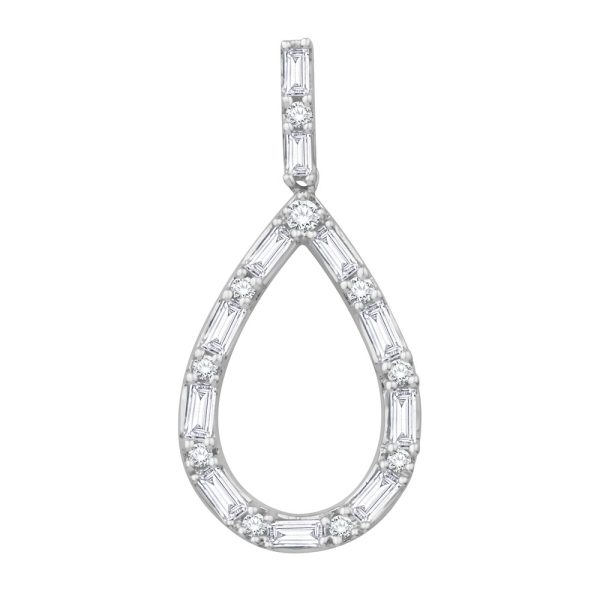 White Gold Diamond Pendant