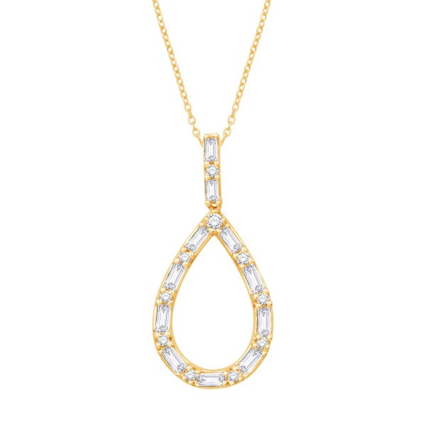 Yellow Gold Diamond Pendant