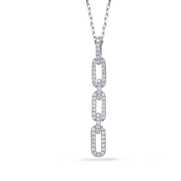 White Gold Diamond Pendant