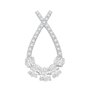 White Gold Diamond Pendant