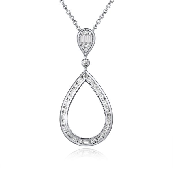 White Gold Diamond Pendant